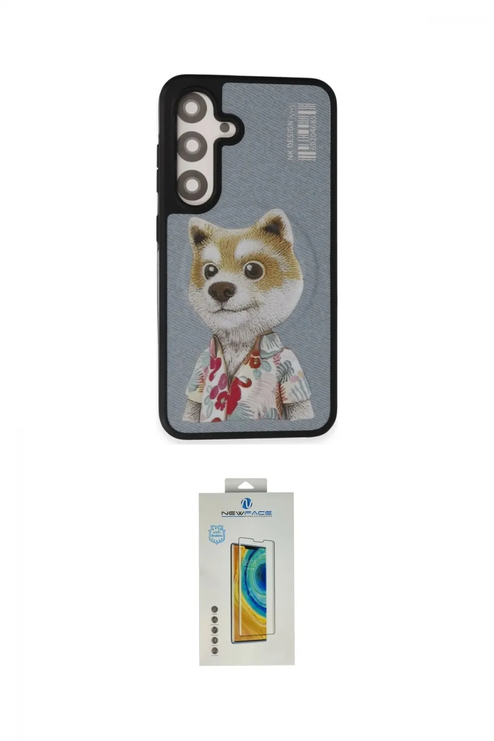 ieg™ Galaxy S24 Plus Kılıf Siluet Modern Özel Seri - Siyah Polymer Nano Ekran Koruyucu