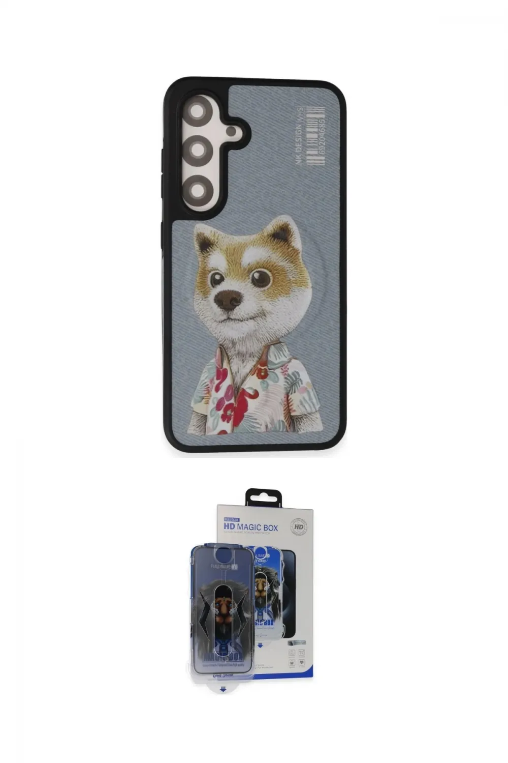 ieg™ Galaxy S24 Plus Kılıf Siluet Modern Özel Seri - Siyah Vanessa Magic Cam