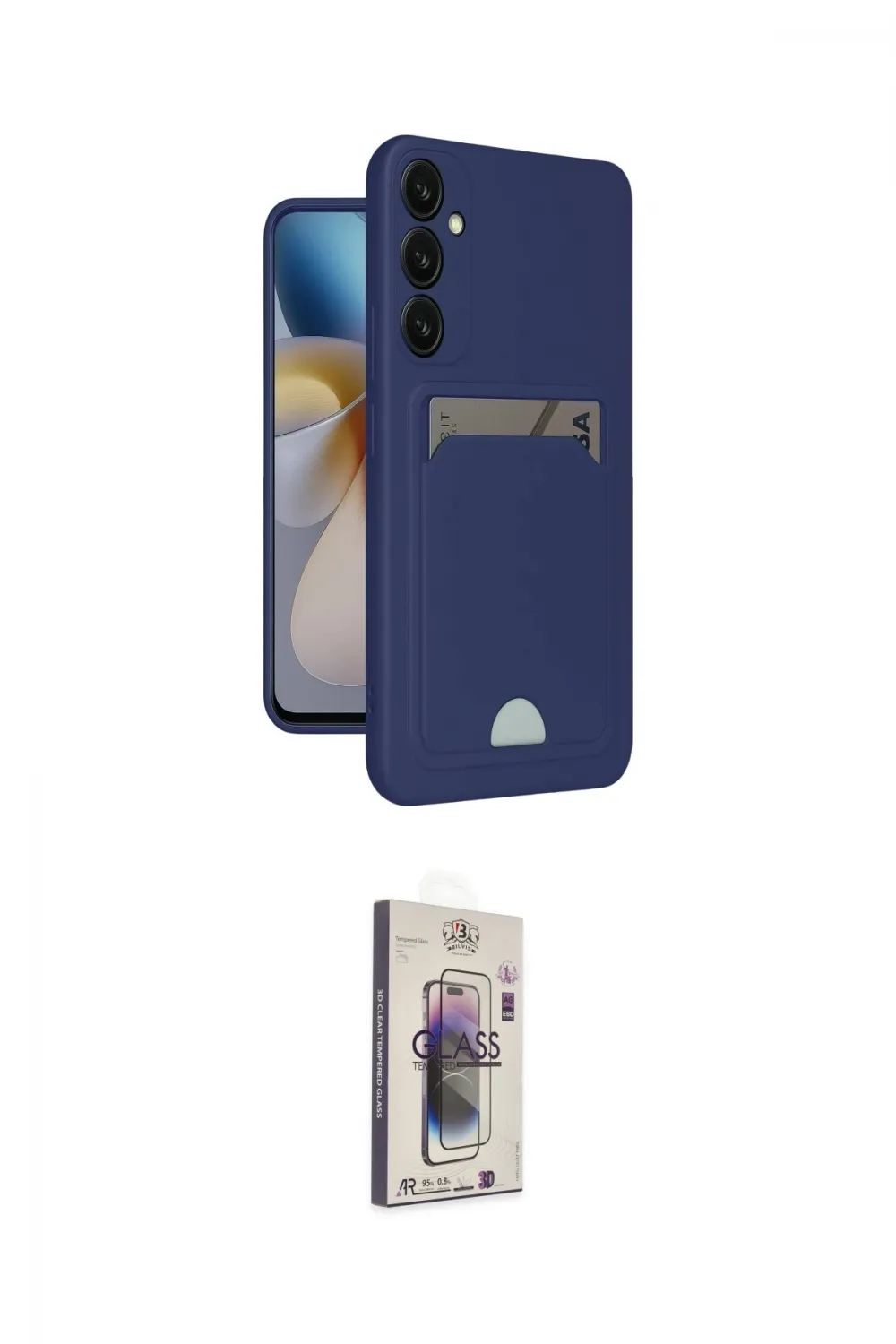 ieg™ Galaxy S24 Plus Kılıf Vadi Çizgi Prime - Siyah Bilvis 3D Cam Ekran Koruyucu