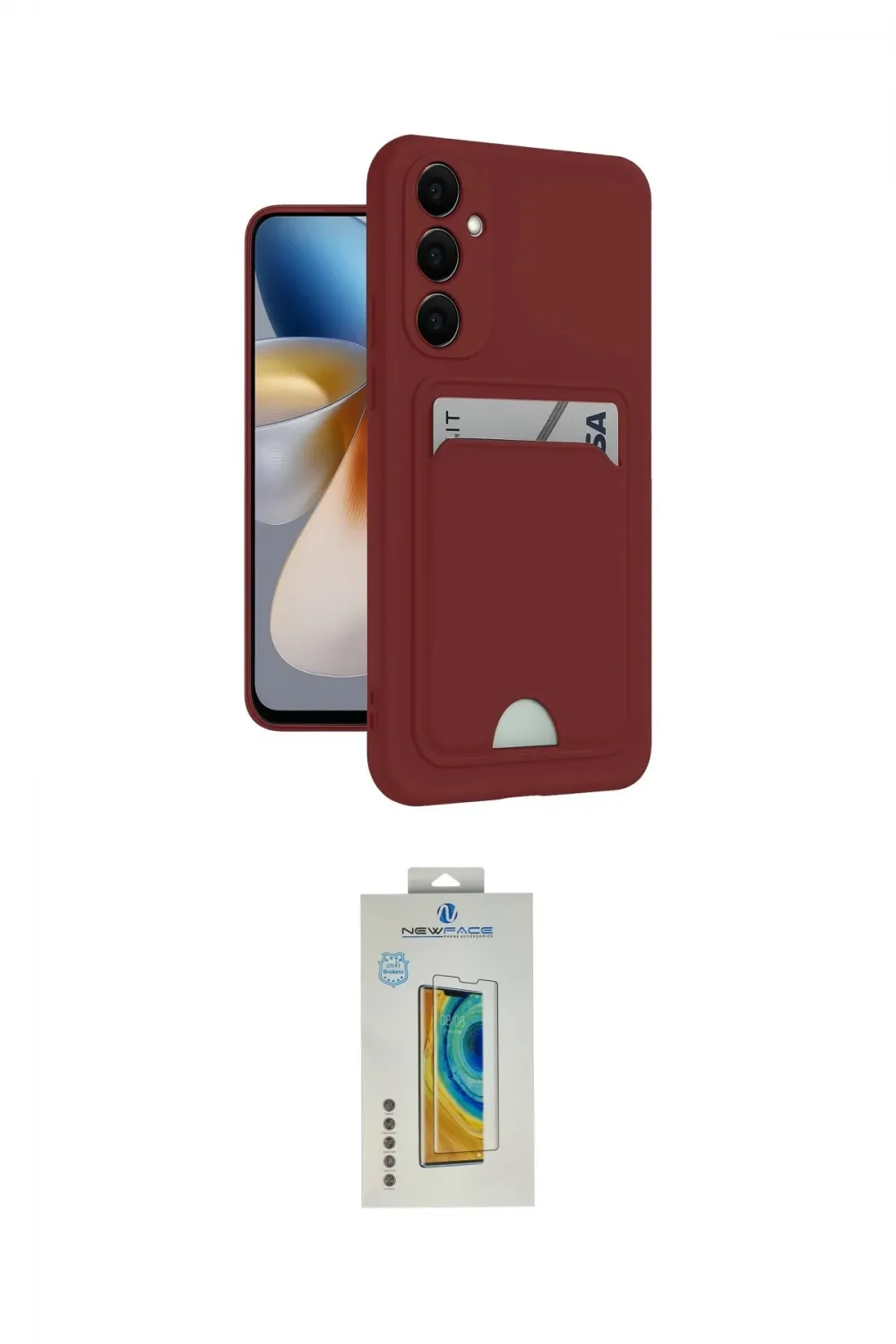 ieg™ Galaxy S24 Plus Kılıf Vadi Çizgi Prime - Siyah Polymer Nano Ekran Koruyucu