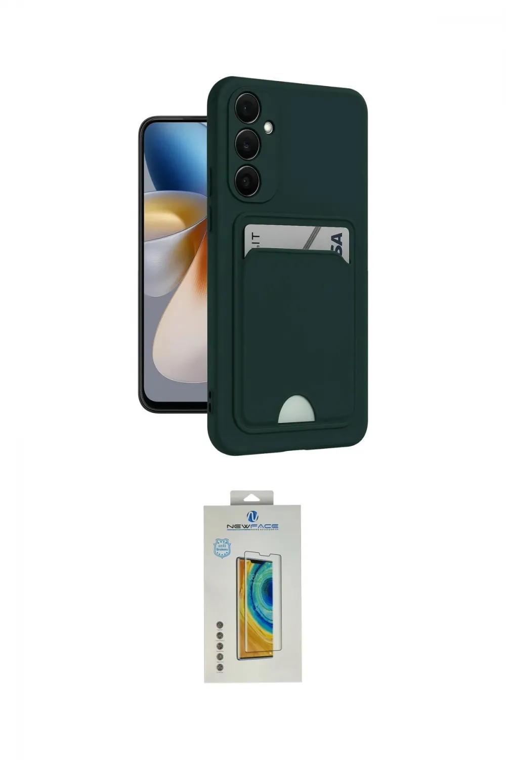ieg™ Galaxy S24 Plus Kılıf Vadi Çizgi Prime - Siyah Polymer Nano Ekran Koruyucu