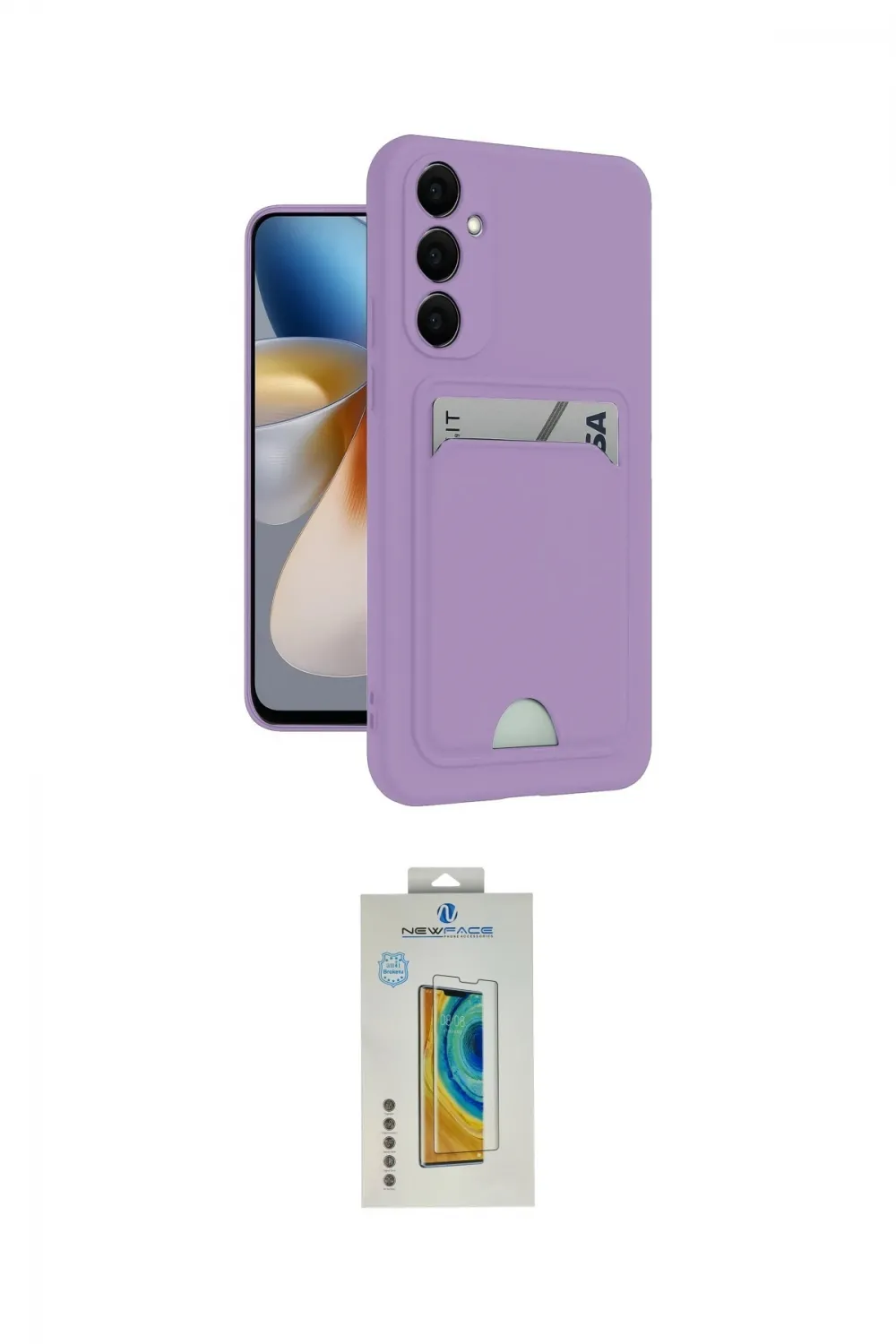 ieg™ Galaxy S24 Plus Kılıf Vadi Çizgi Prime - Siyah Polymer Nano Ekran Koruyucu