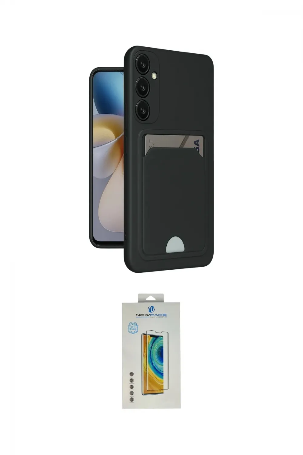ieg™ Galaxy S24 Plus Kılıf Vadi Çizgi Prime - Siyah Polymer Nano Ekran Koruyucu