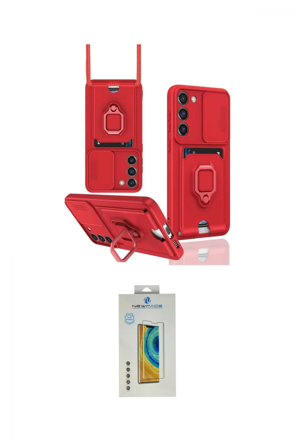 ieg™ Galaxy S24 Plus Kılıf Vadi Form Prime - Siyah Polymer Nano Ekran Koruyucu