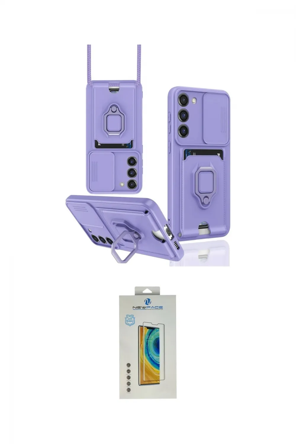 ieg™ Galaxy S24 Plus Kılıf Vadi Form Prime - Siyah Polymer Nano Ekran Koruyucu