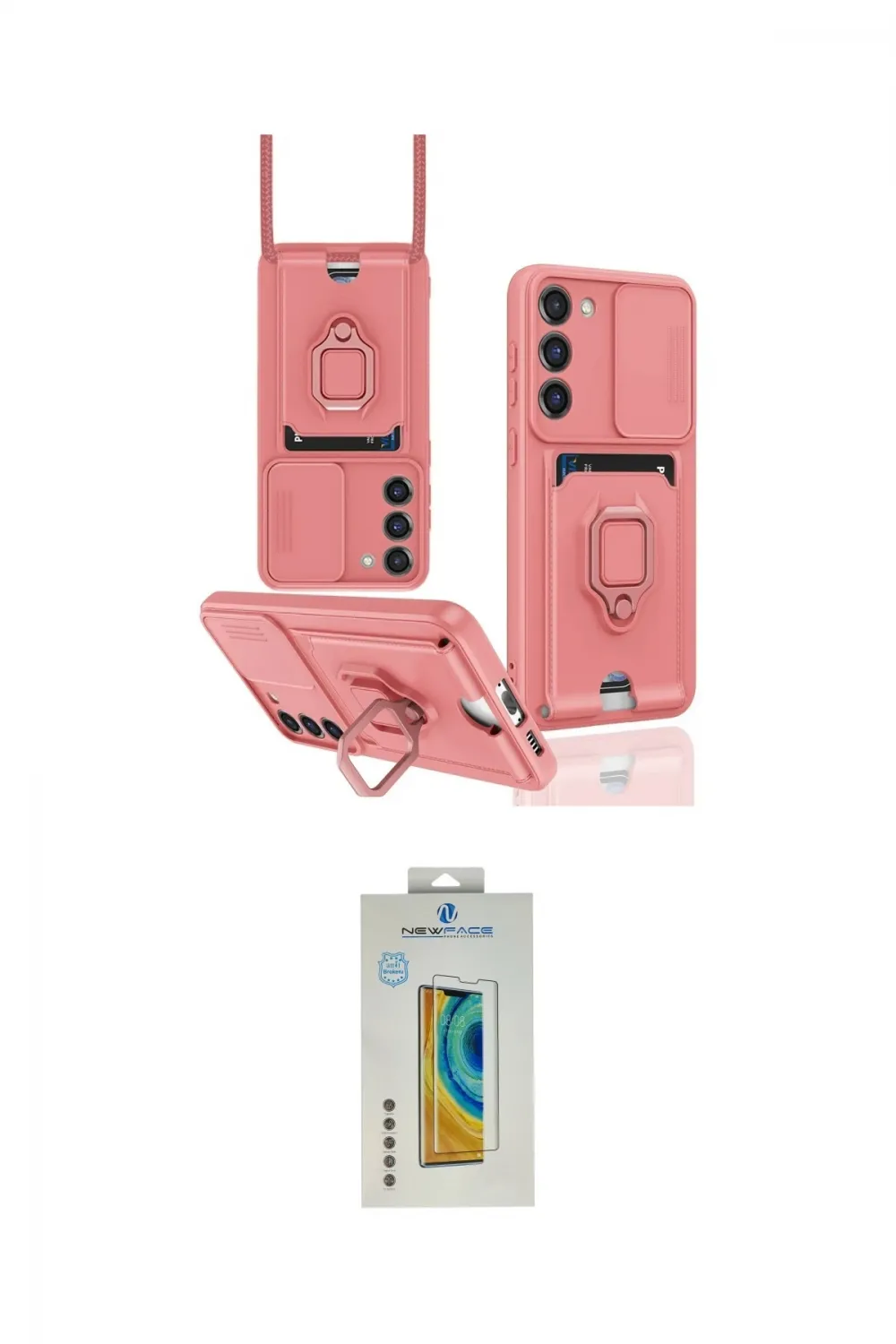 ieg™ Galaxy S24 Plus Kılıf Vadi Form Prime - Siyah Polymer Nano Ekran Koruyucu