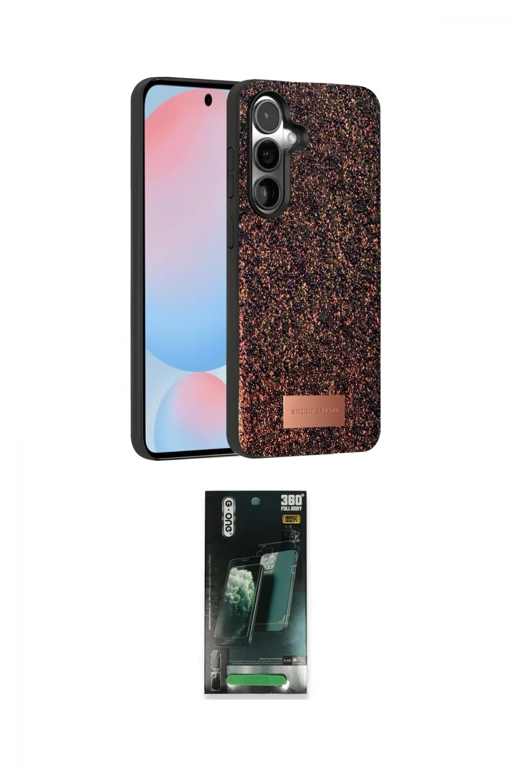 ieg™ Galaxy S24 Plus Kılıf Vadi Klasik Serisi - Şeffaf 360 Full Body Arka Koruyucu
