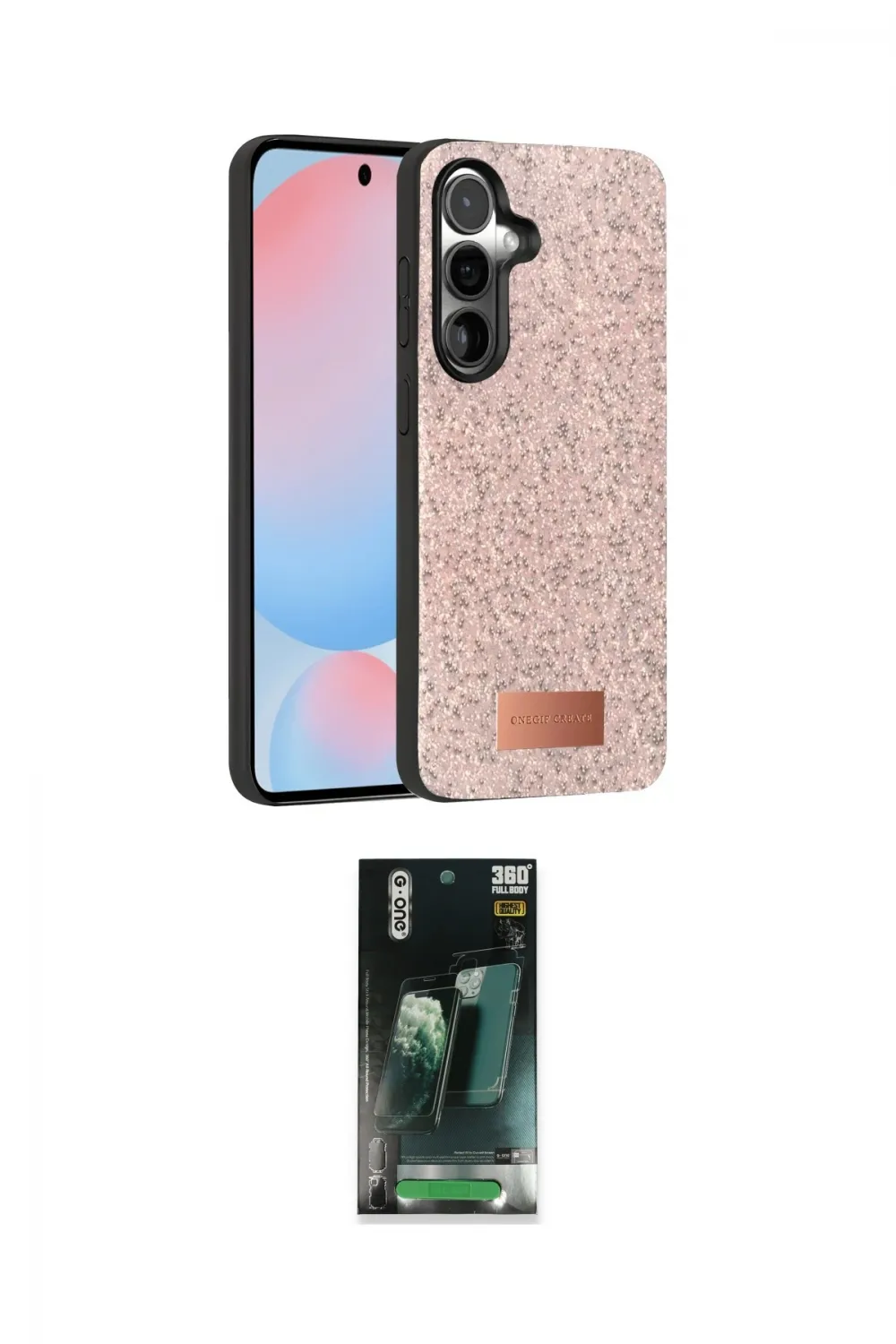 ieg™ Galaxy S24 Plus Kılıf Vadi Klasik Serisi - Şeffaf 360 Full Body Arka Koruyucu