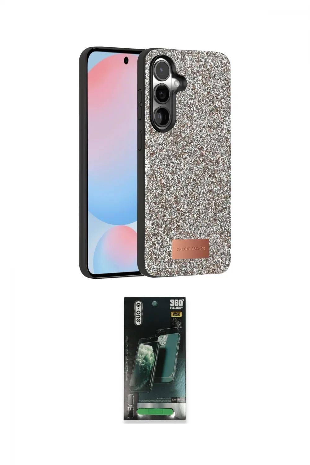 ieg™ Galaxy S24 Plus Kılıf Vadi Klasik Serisi - Siyah 360 Mat Full Body Arka Koruyucu