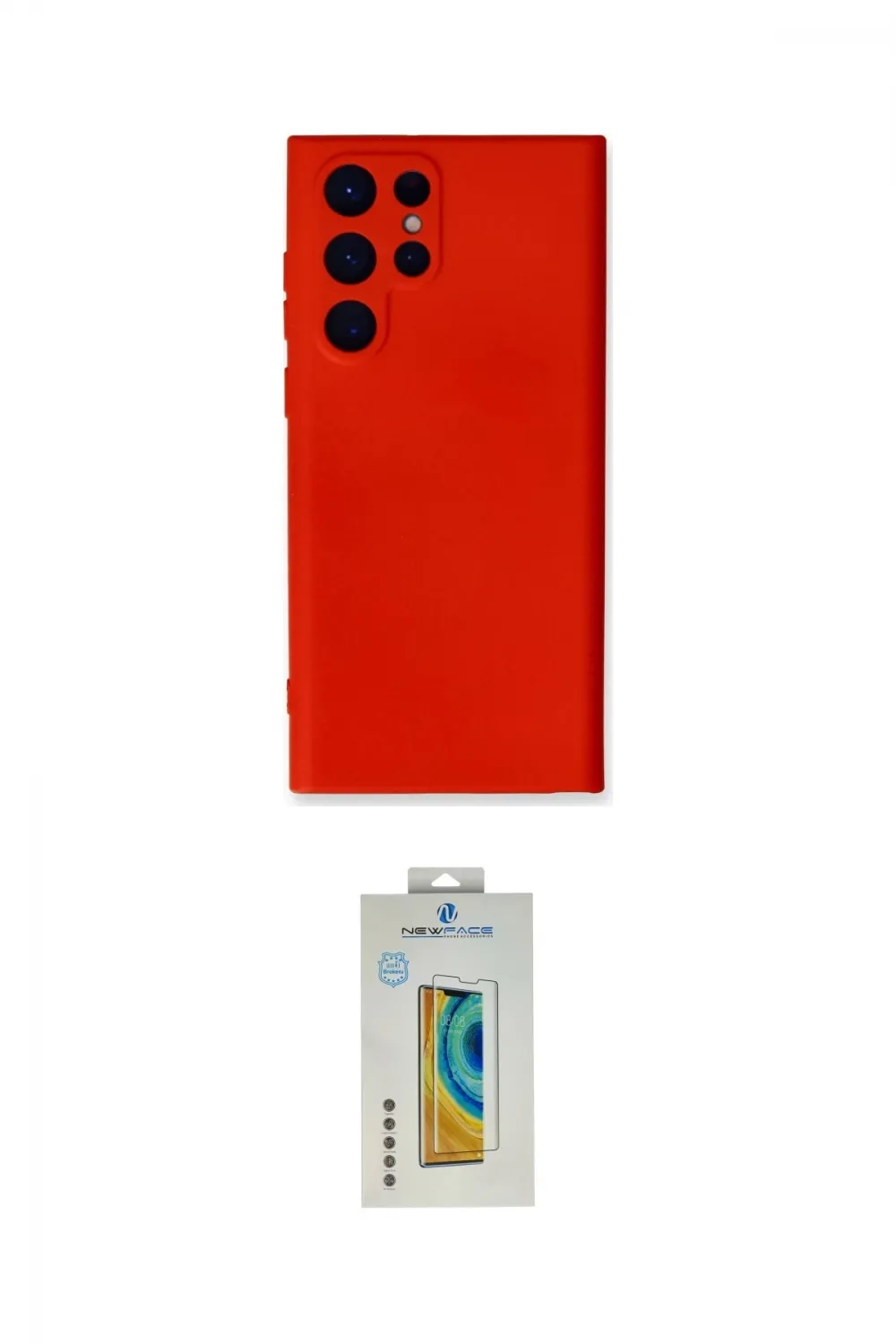 ieg™ Galaxy S24 Ultra Kılıf Ahenk Serisi - Siyah Polymer Nano Ekran Koruyucu