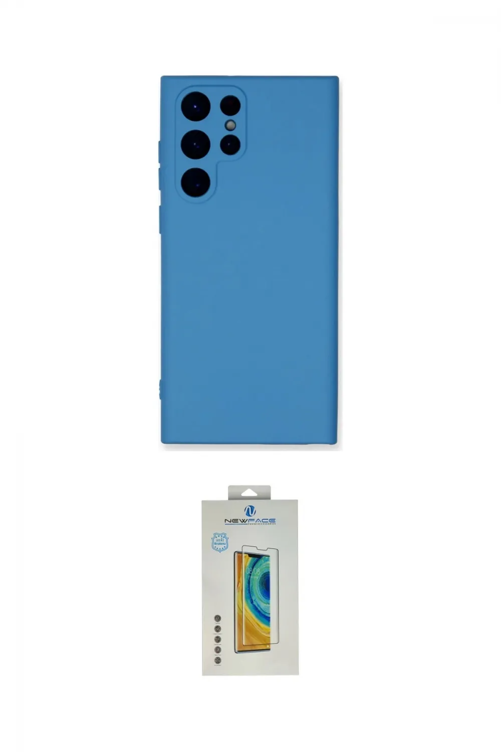 ieg™ Galaxy S24 Ultra Kılıf Ahenk Serisi - Siyah Polymer Nano Ekran Koruyucu
