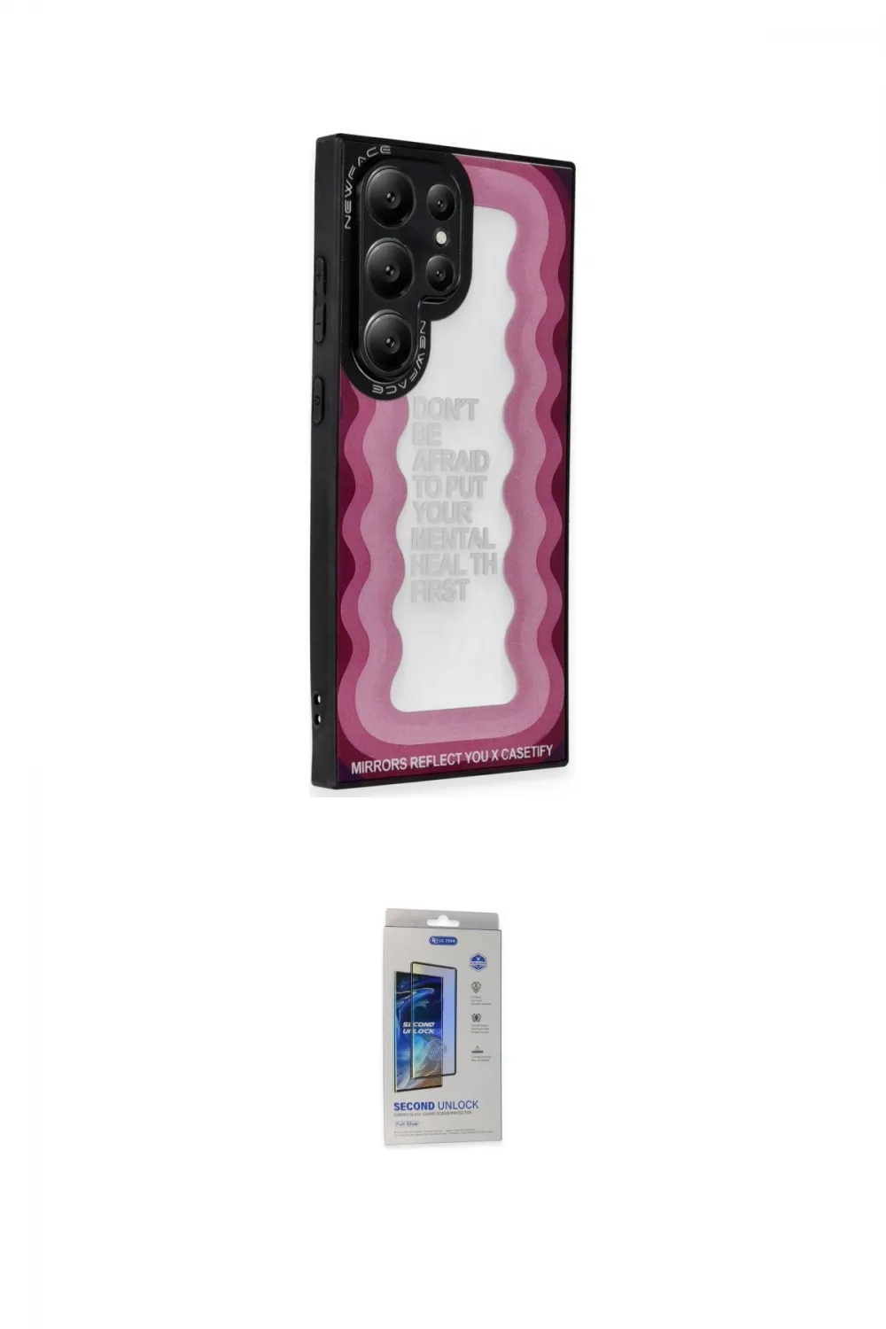 ieg™ Galaxy S24 Ultra Kılıf Odak Klasik Serisi - Siyah Durable Full Glue Curved Cam