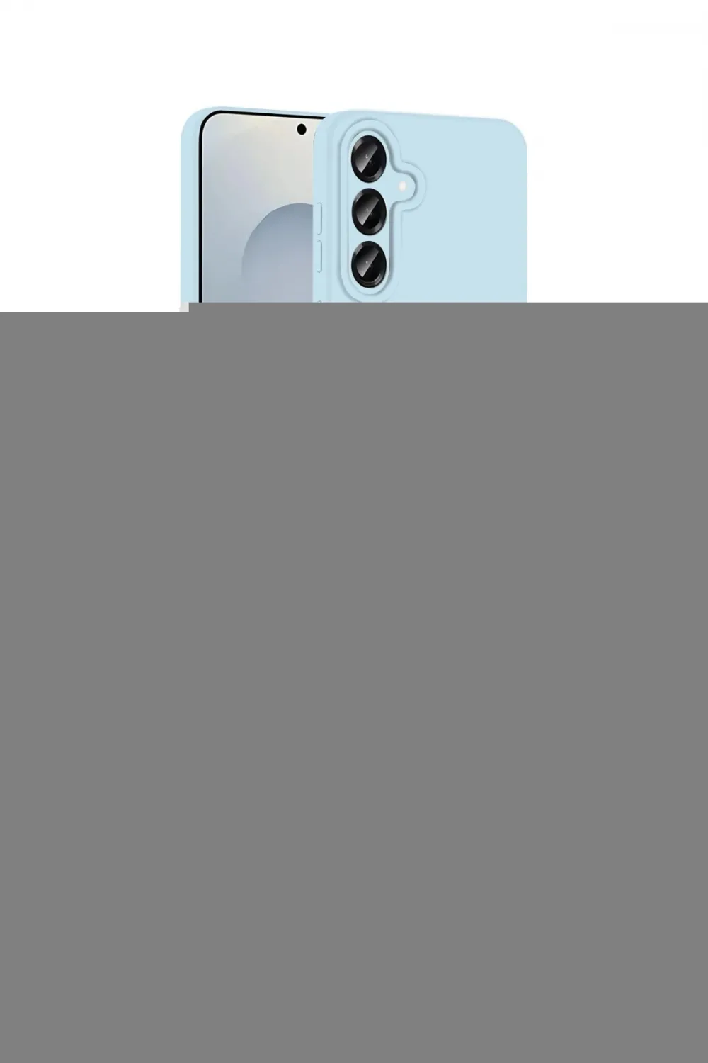 ieg™ Galaxy S25 Plus Kılıf Yankı Form Serisi - Şeffaf Pasifik Cam Ekran Koruyucu