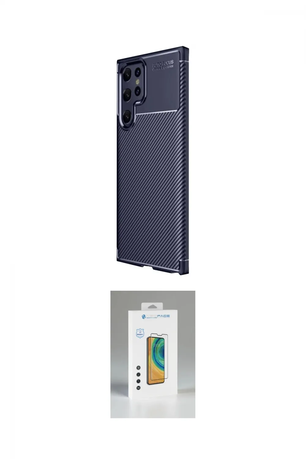 ieg™ Galaxy S25 Ultra Kılıf Eksen Form Prime - Şeffaf Polymer Nano Ekran Koruyucu