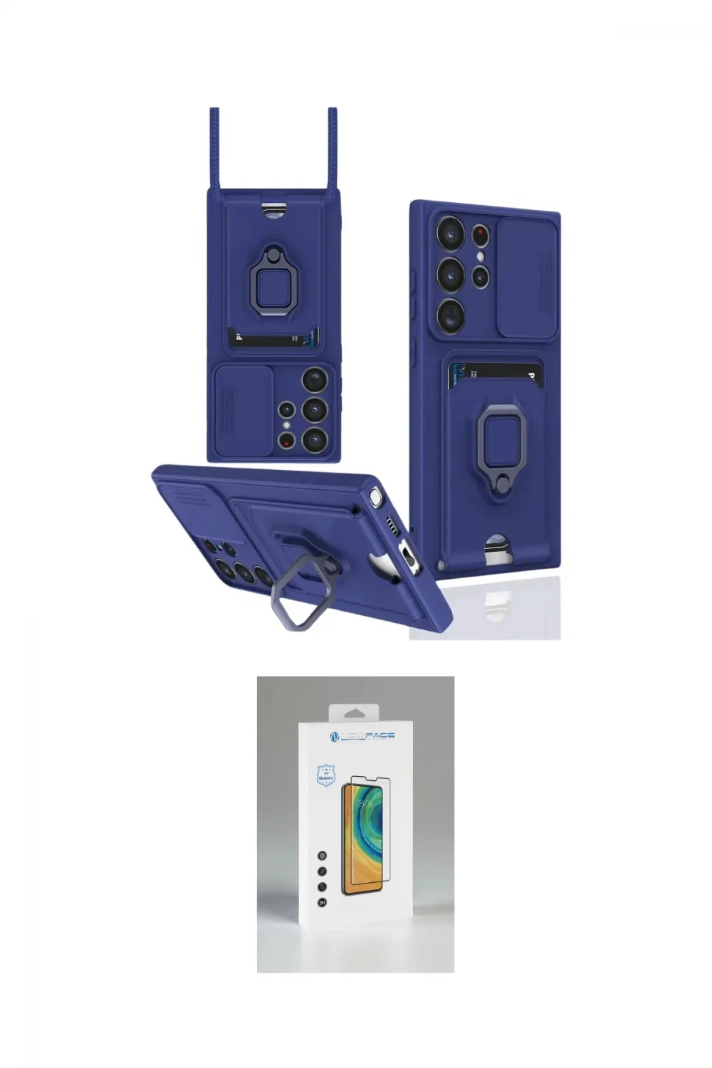 ieg™ Galaxy S25 Ultra Kılıf Vadi Form Prime - Şeffaf Polymer Nano Ekran Koruyucu