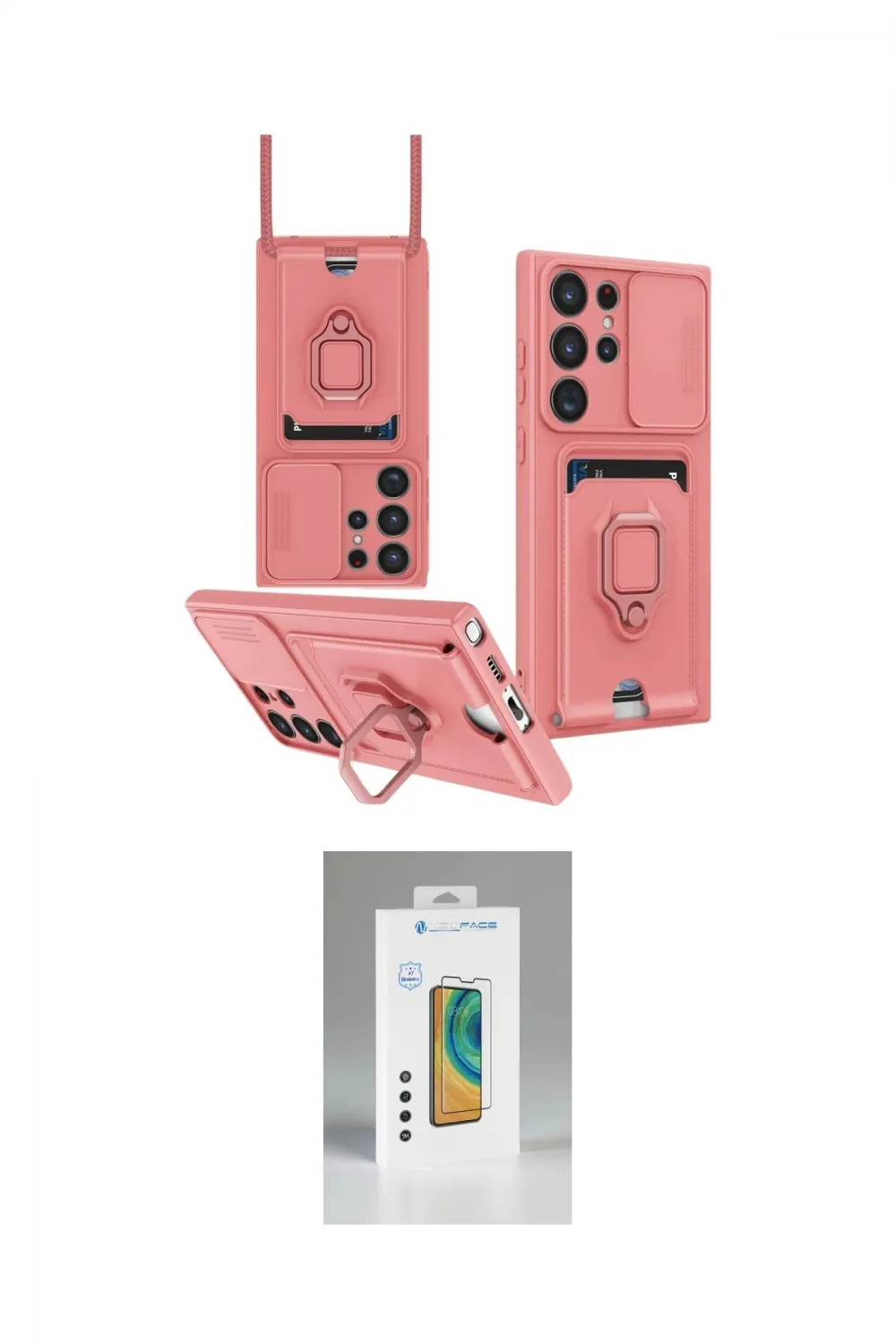 ieg™ Galaxy S25 Ultra Kılıf Vadi Form Prime - Şeffaf Polymer Nano Ekran Koruyucu