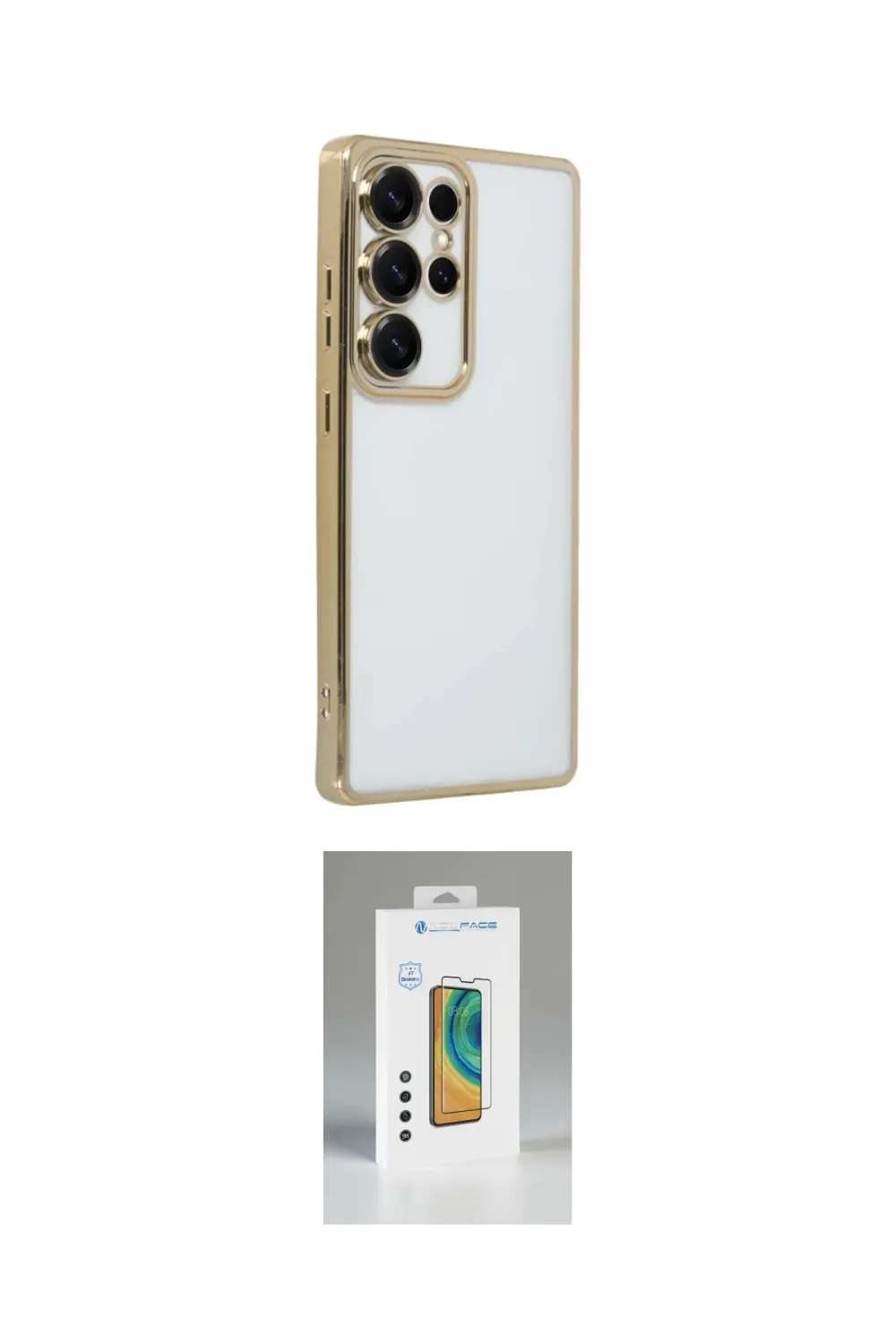 ieg™ Galaxy S25 Ultra Kılıf Vadi Minimal - Şeffaf Polymer Nano Ekran Koruyucu