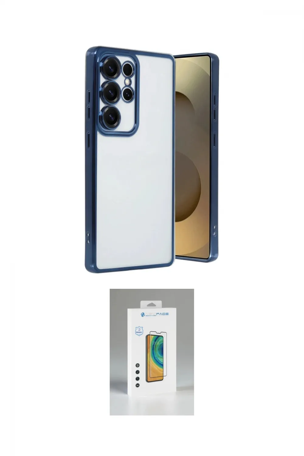 ieg™ Galaxy S25 Ultra Kılıf Vadi Minimal - Şeffaf Polymer Nano Ekran Koruyucu