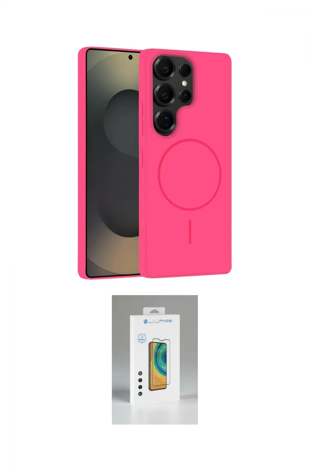 ieg™ Galaxy S25 Ultra Kılıf Yankı Form Serisi - Şeffaf Polymer Nano Ekran Koruyucu