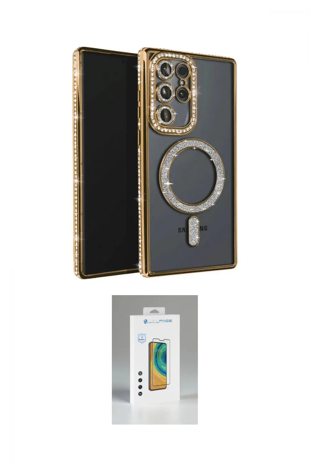 ieg™ Galaxy S25 Ultra Kılıf Zirve Doku Prime - Şeffaf Polymer Nano Ekran Koruyucu