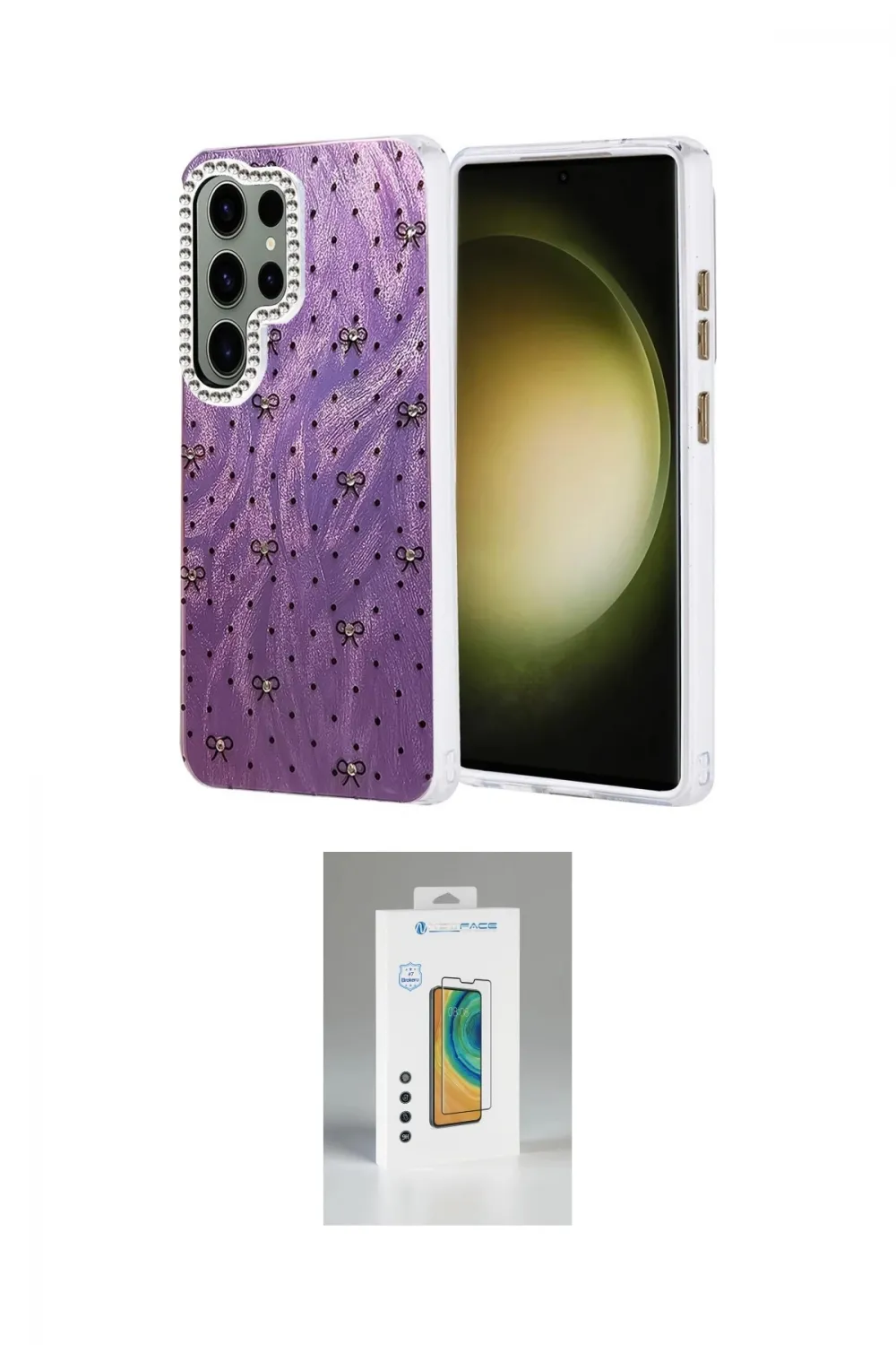 ieg™ Galaxy S25 Ultra Kılıf Zirve Modern Prime - Şeffaf Polymer Nano Ekran Koruyucu