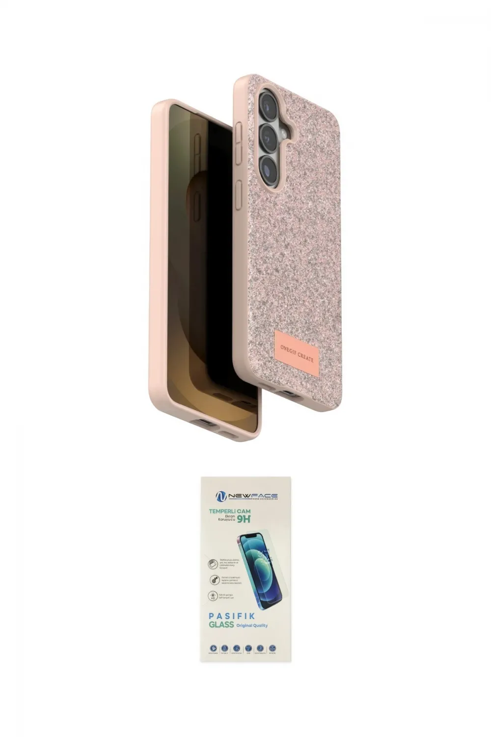 ieg™ Galaxy S26 Kılıf Vadi Klasik Serisi - Şeffaf Pasifik Cam Ekran Koruyucu