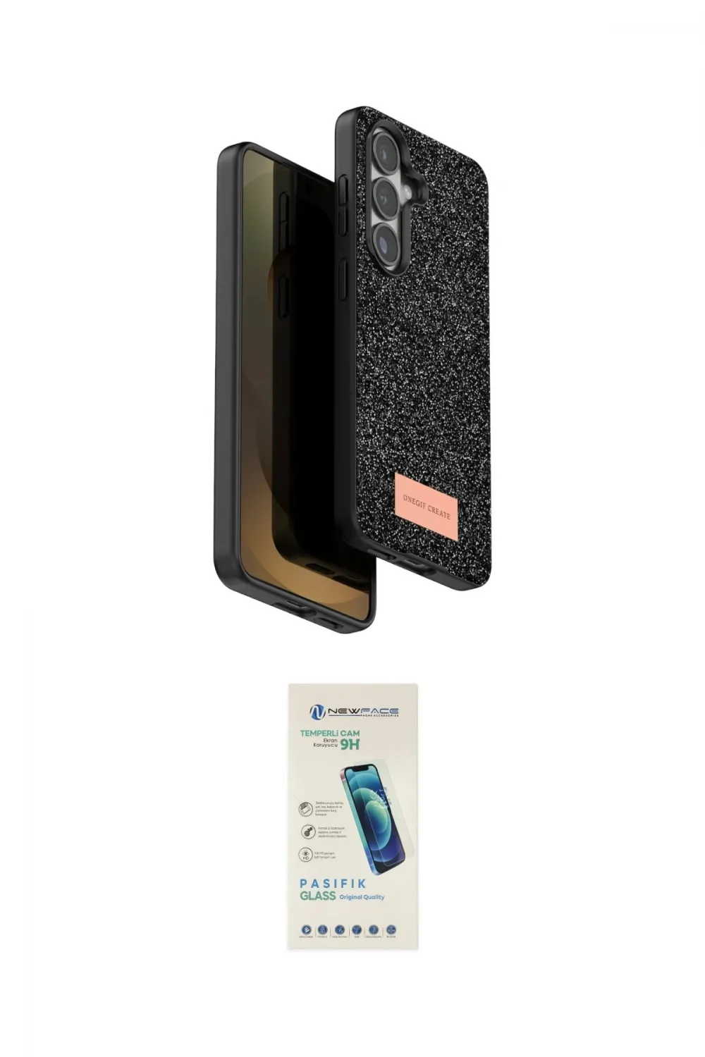 ieg™ Galaxy S26 Kılıf Vadi Klasik Serisi - Şeffaf Pasifik Cam Ekran Koruyucu