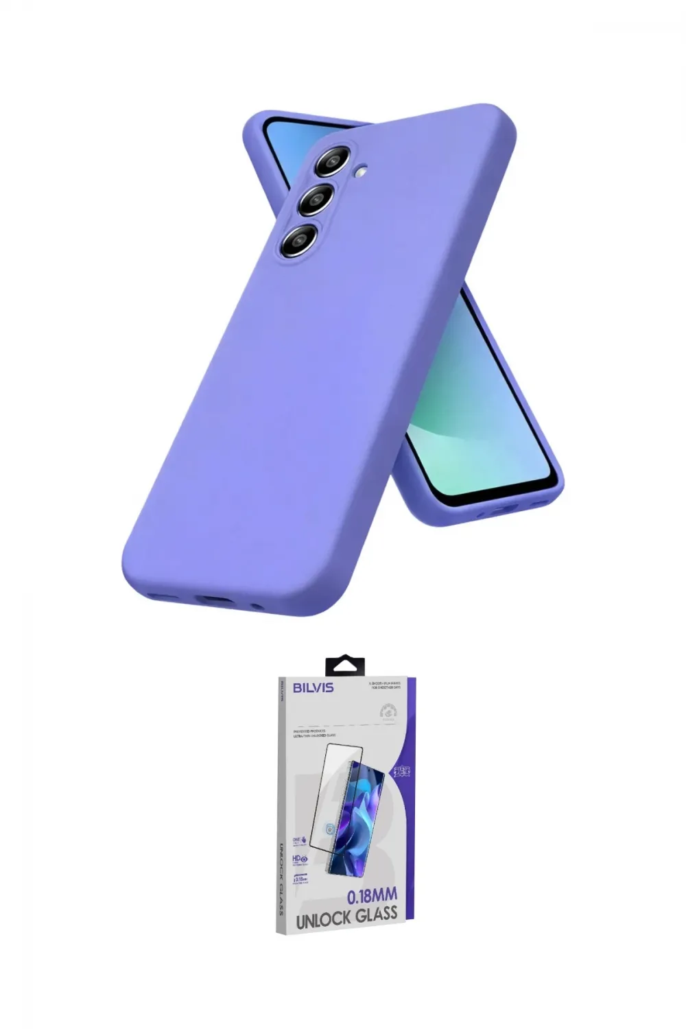 ieg™ Galaxy S26 Plus Kılıf Kozmos Yansıma Özel Seri - Siyah Bilvis 3D Cam Ekran Koruyucu