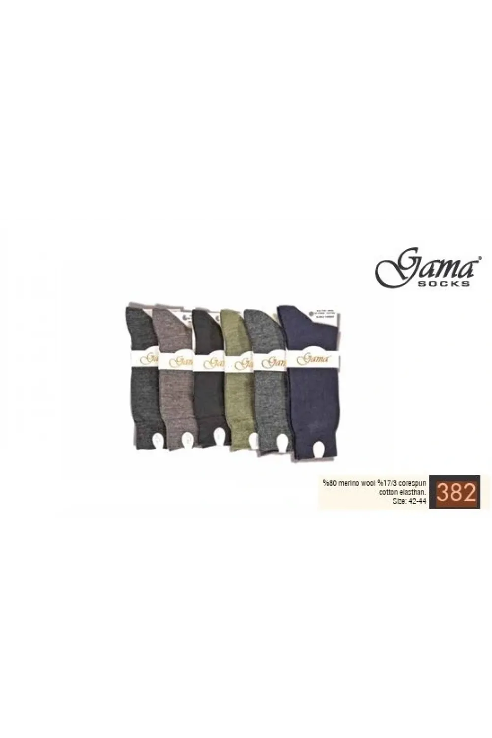 ieg™ Gama 382 Erkek Merinos Yün Çorap