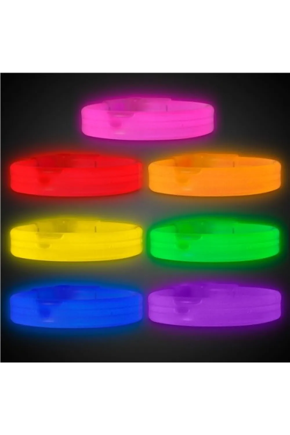 Glow Partisi Fosforlu Bileklik 6 Renk 6 Adet