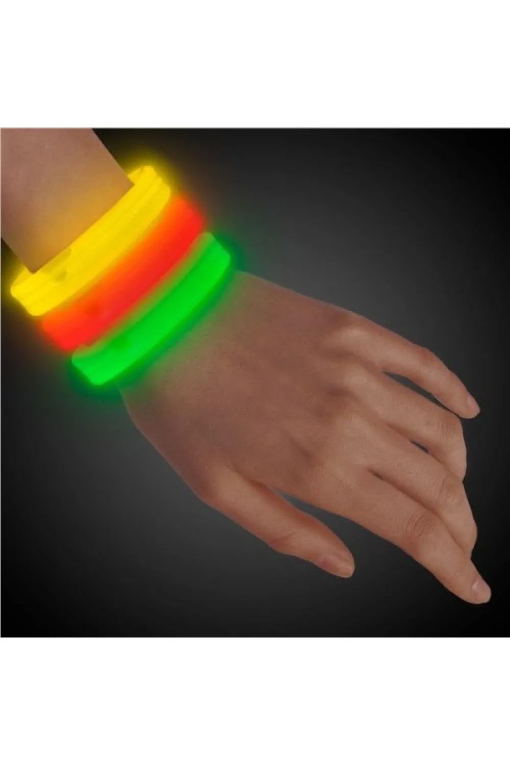 Glow Partisi Fosforlu Bileklik 6 Renk 6 Adet