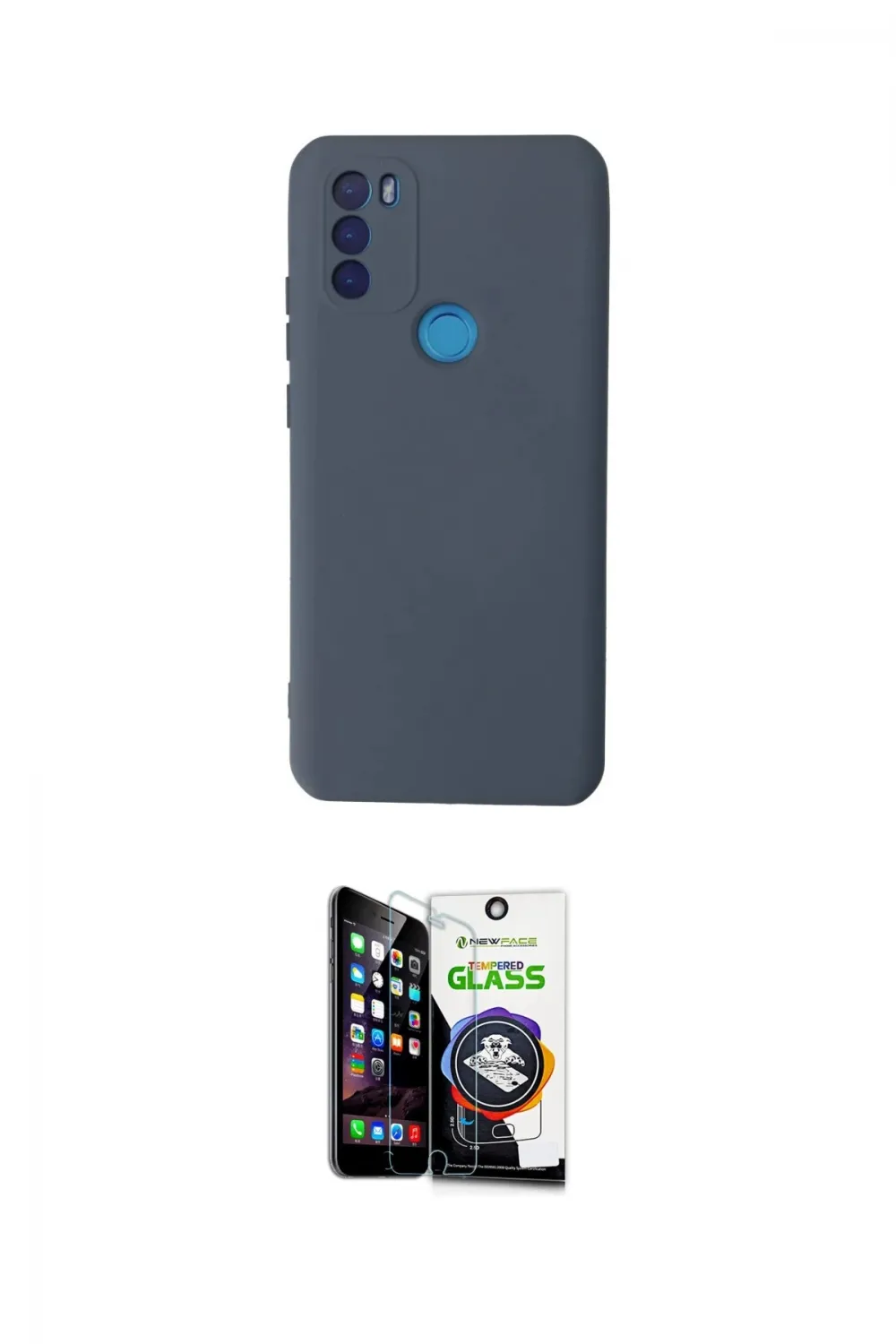 ieg™ GM 21 Plus Kılıf Ahenk Serisi - Şeffaf Temperli Cam Ekran Koruyucu