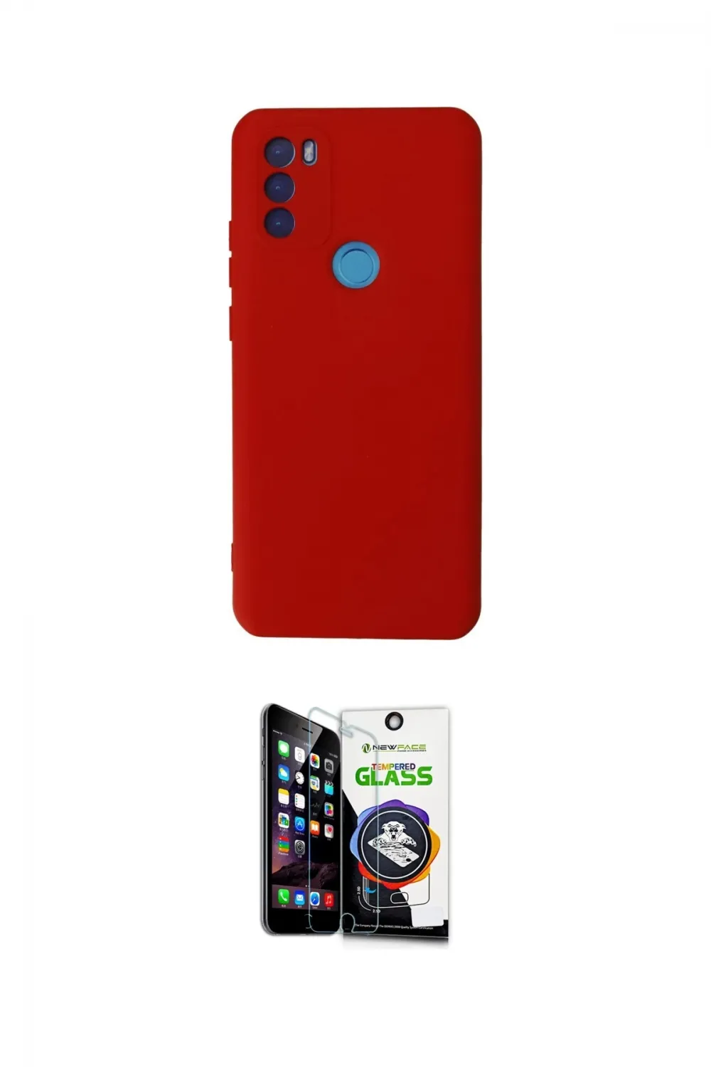 ieg™ GM 21 Plus Kılıf Ahenk Serisi - Şeffaf Temperli Cam Ekran Koruyucu