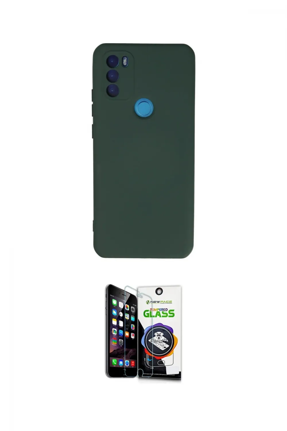 ieg™ GM 21 Plus Kılıf Ahenk Serisi - Şeffaf Temperli Cam Ekran Koruyucu