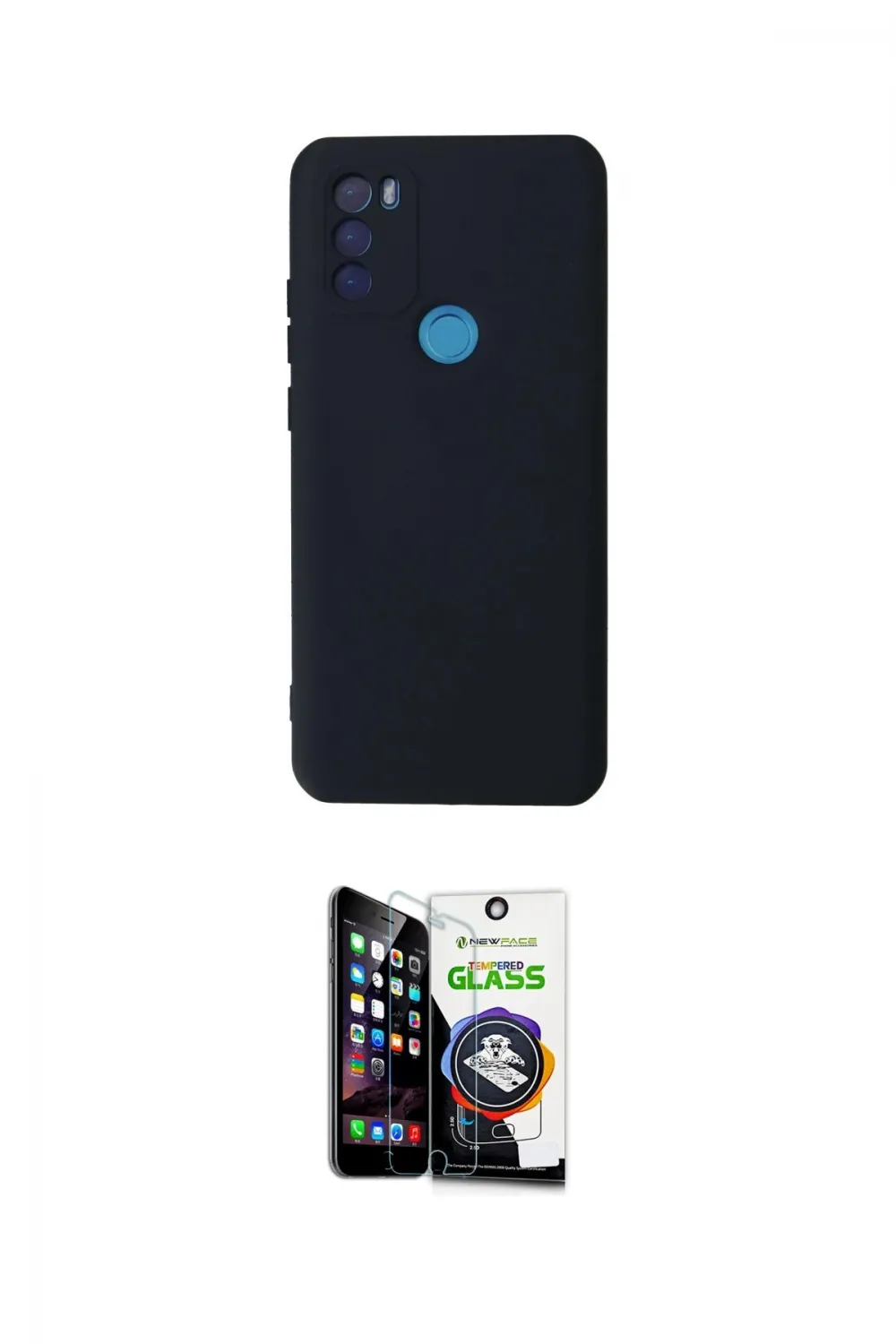 ieg™ GM 21 Plus Kılıf Ahenk Serisi - Şeffaf Temperli Cam Ekran Koruyucu