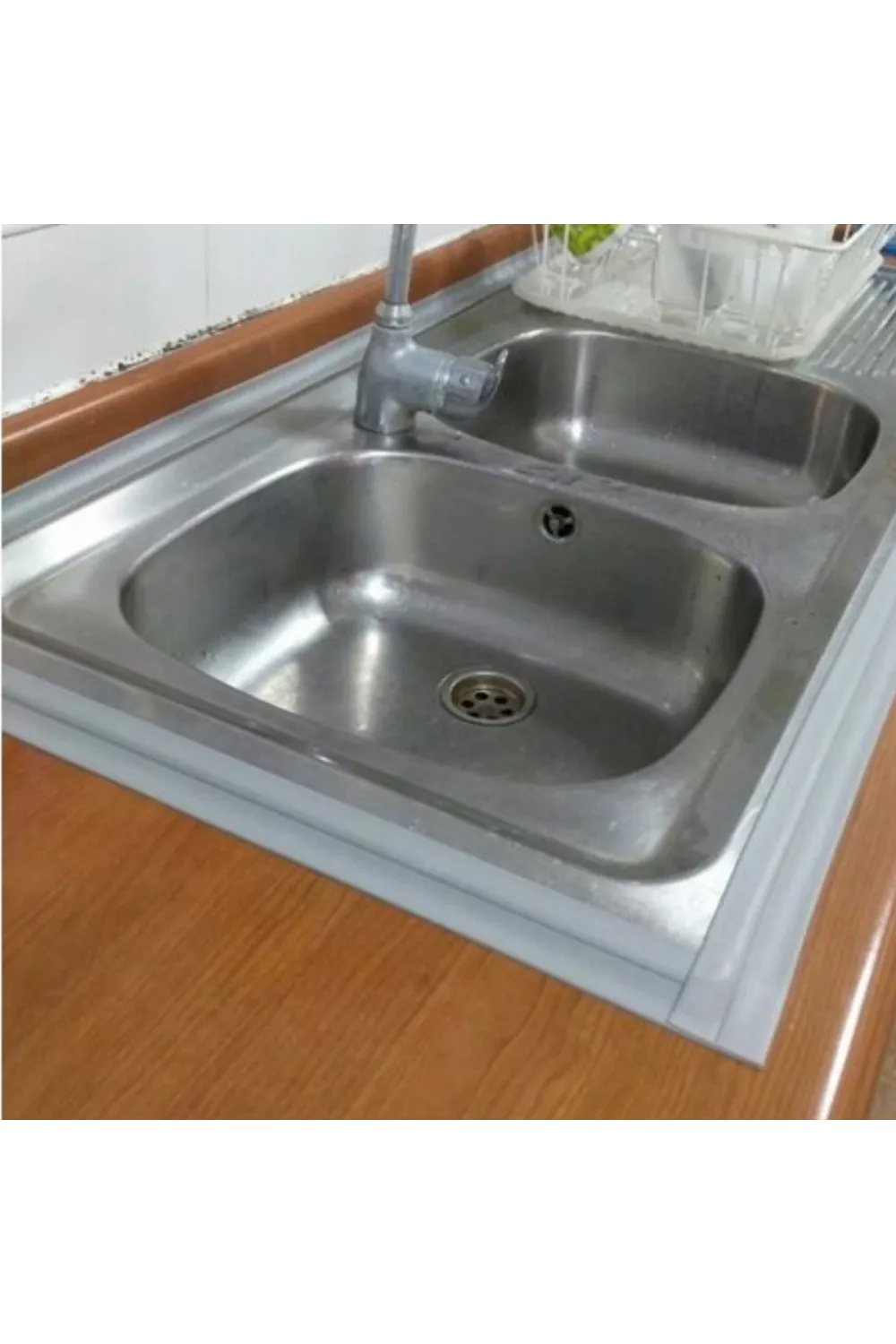 Gri Su Sızdırmaz  Banyo Mutfak Lavabo Küvet İzolasyon Şerit Bant