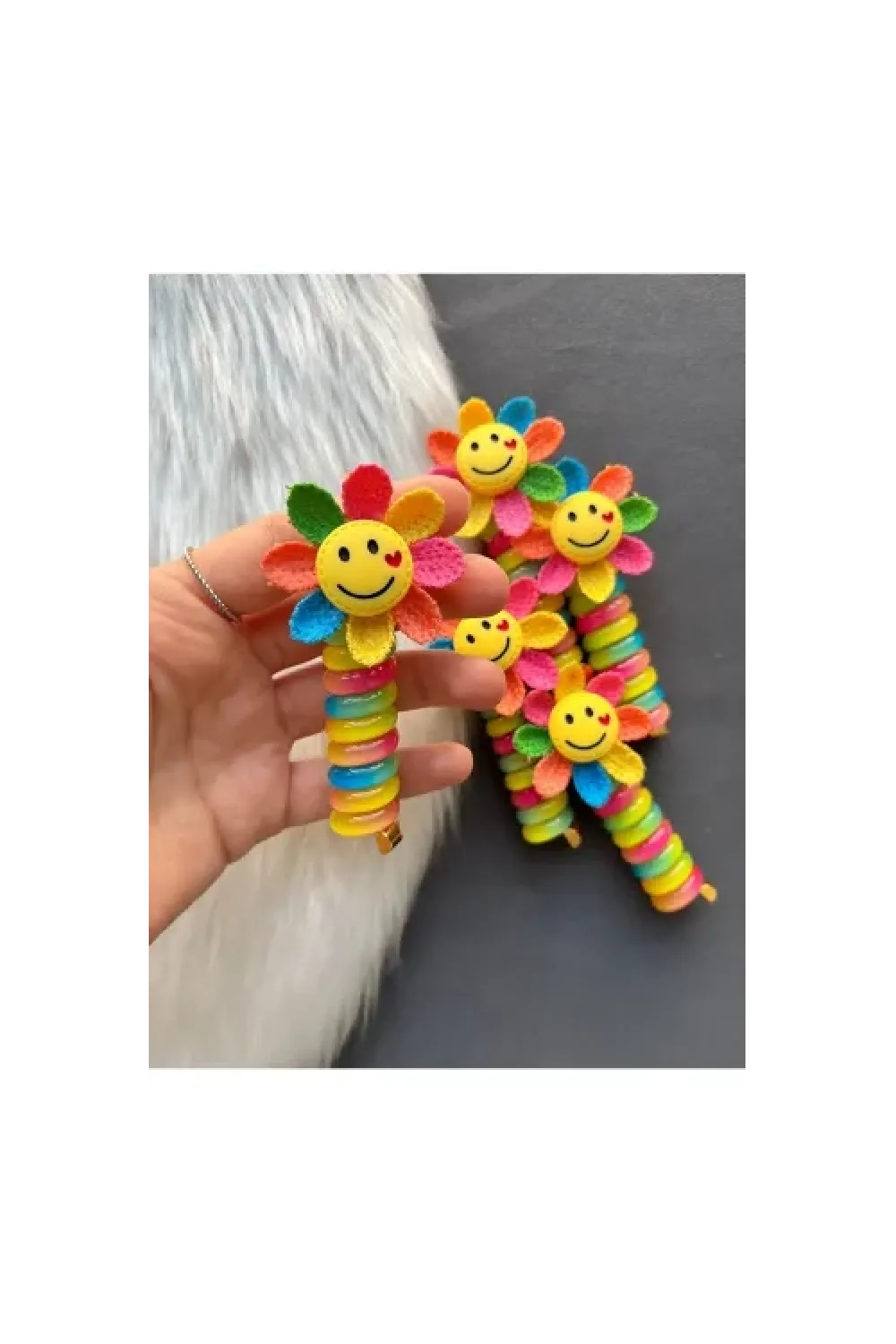 Gülen Güneş Spiral Toka