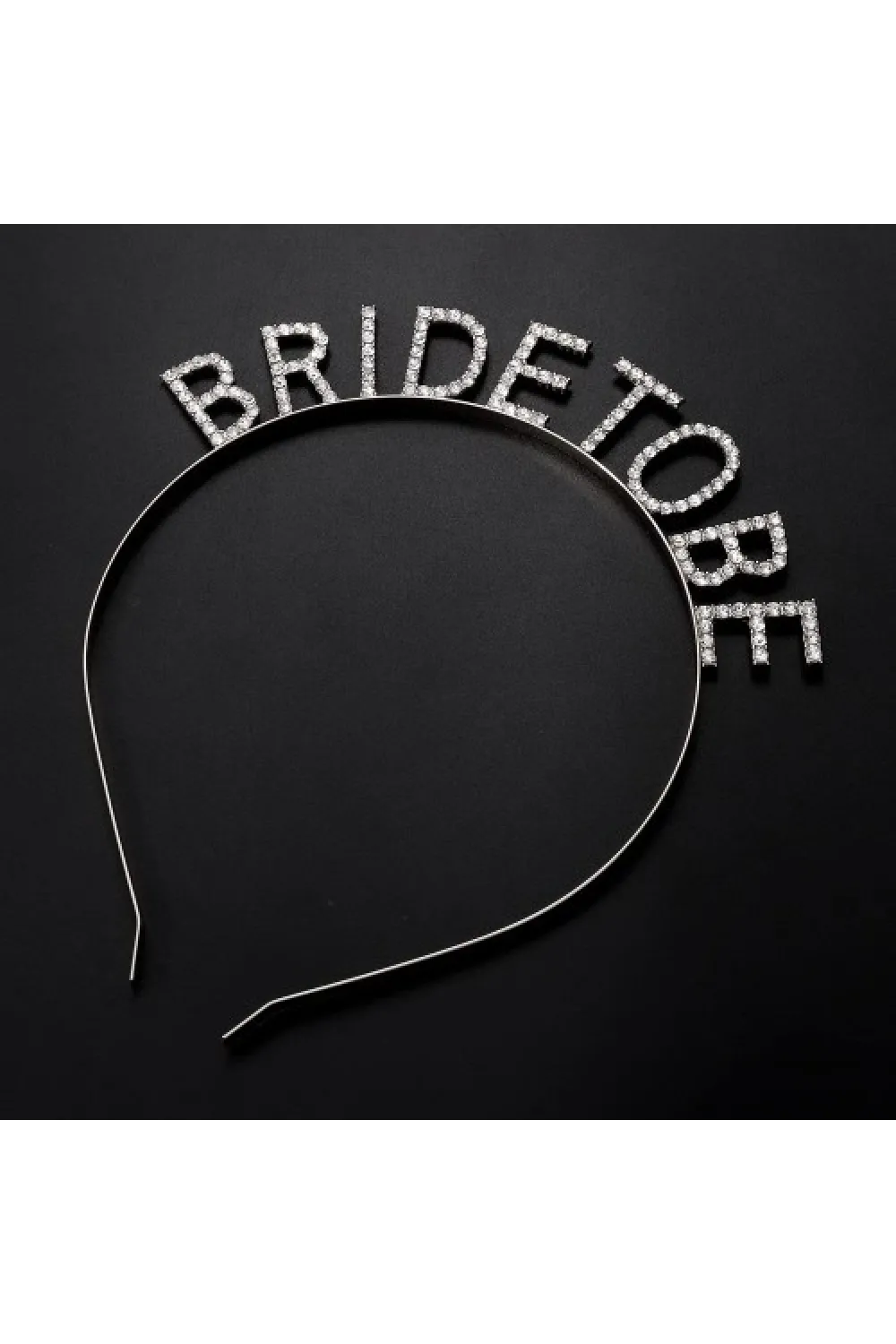 Gümüş Kaplama Kristal Taşlı Bride To Be Gelin Tacı