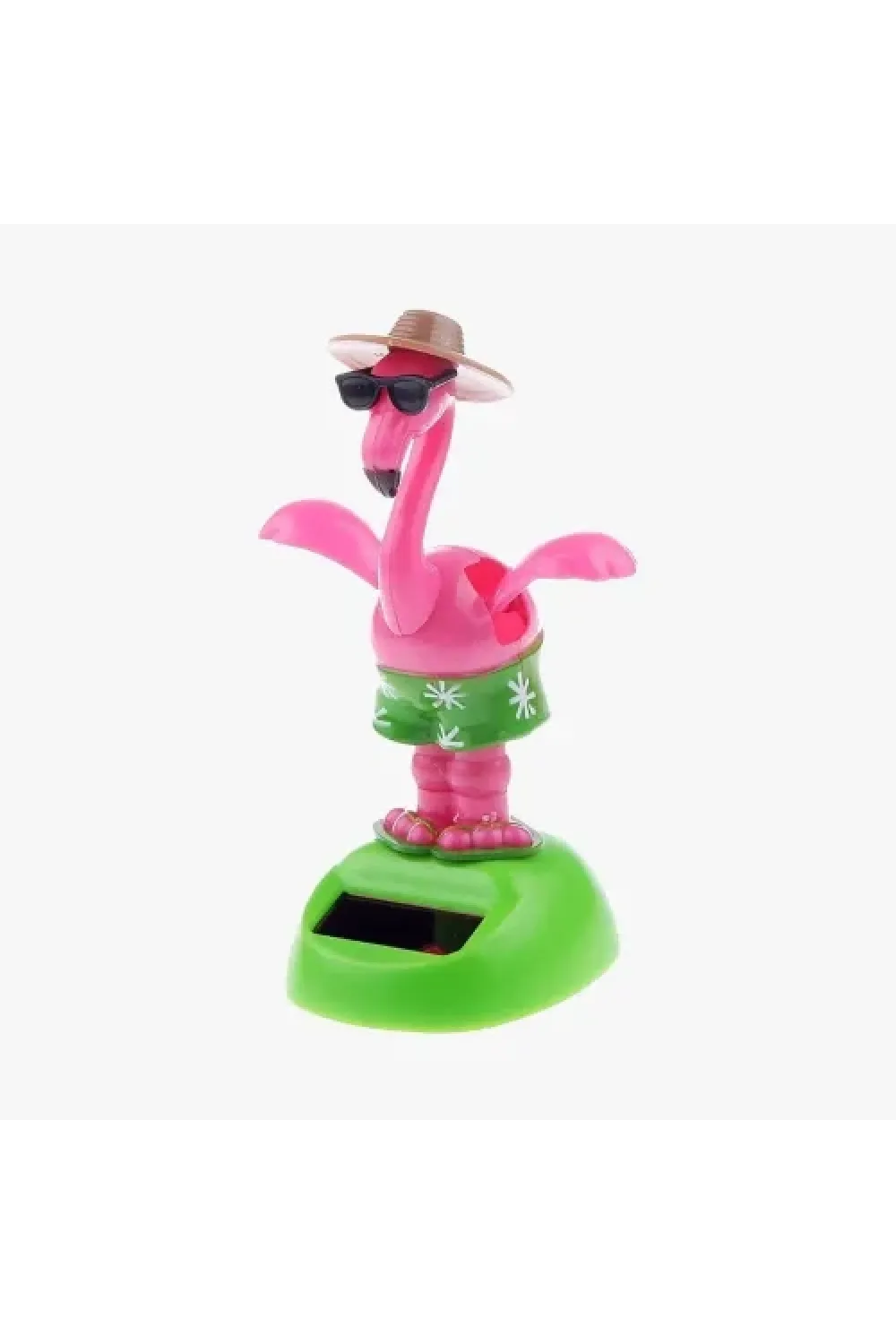 Güneş Enerjili Solar Sallanan Flamingo Figürü