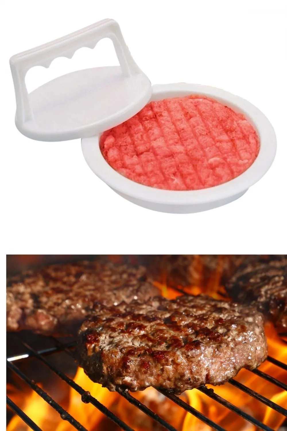 ieg™   Hamburger Ve Köfte Şekillendirici Köfte Kalıbı Pratik Burger Pres Aparatı