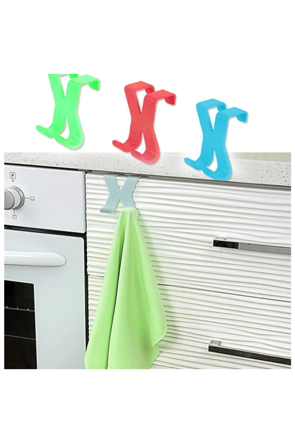 Hang it Pratik Kolay Taşımabilir Havlupan 2 Kancalı Banyo Askısı