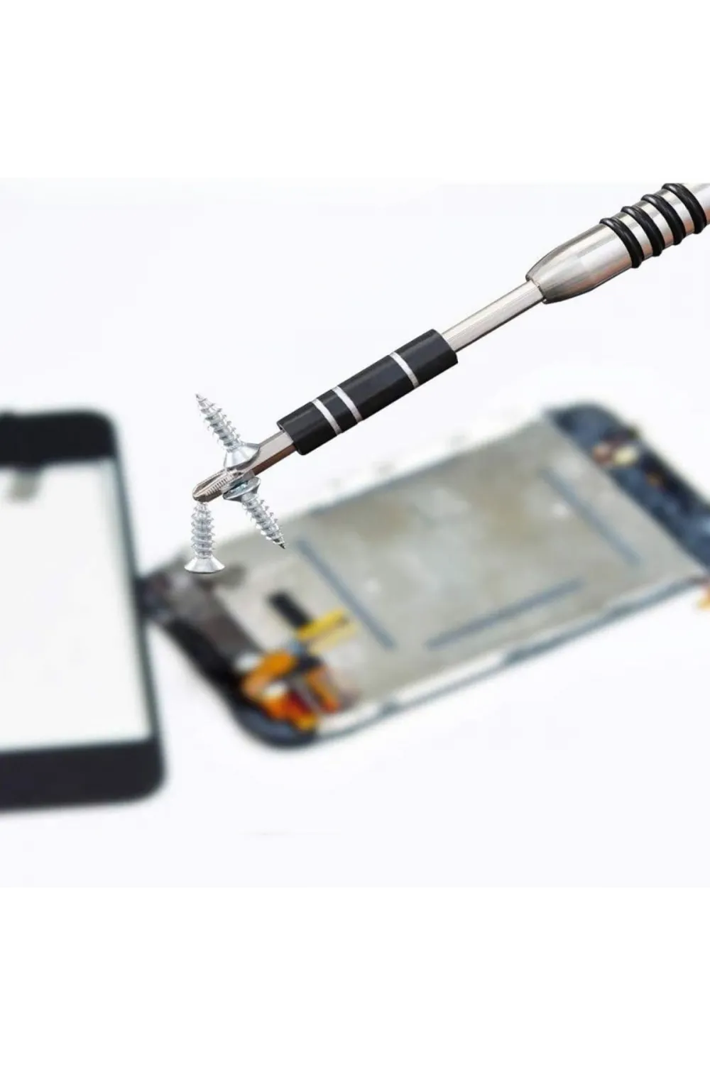 Hassas Tornavida Seti Bilgisayar Pc Telefon Onarım Aracı Seti Manyetik 115 in 1 Tornavida Seti