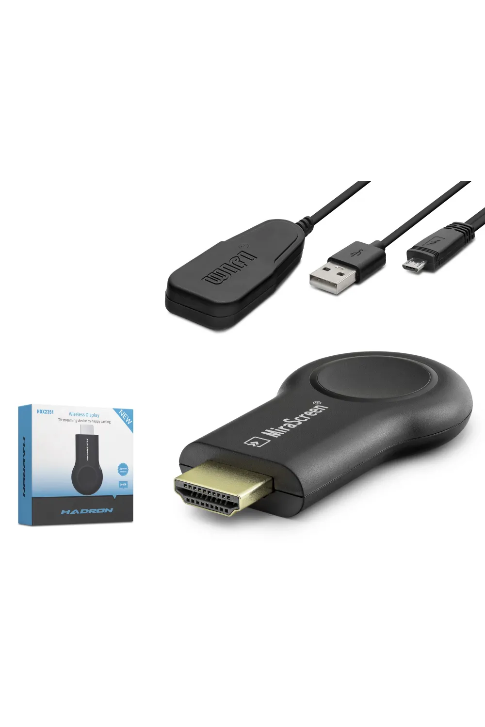 Hdmi Kablosuz Görüntü Aktarim Cihazi Wireless Display - Siyah HDX2351