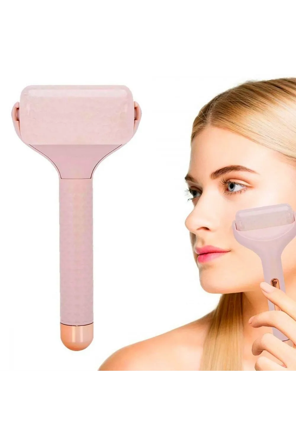 ieg™   Ice Roller Buz Silindiri Terapi Etkili Yüz Derma Masaj ve Cilt Soğutma Bakım Aleti
