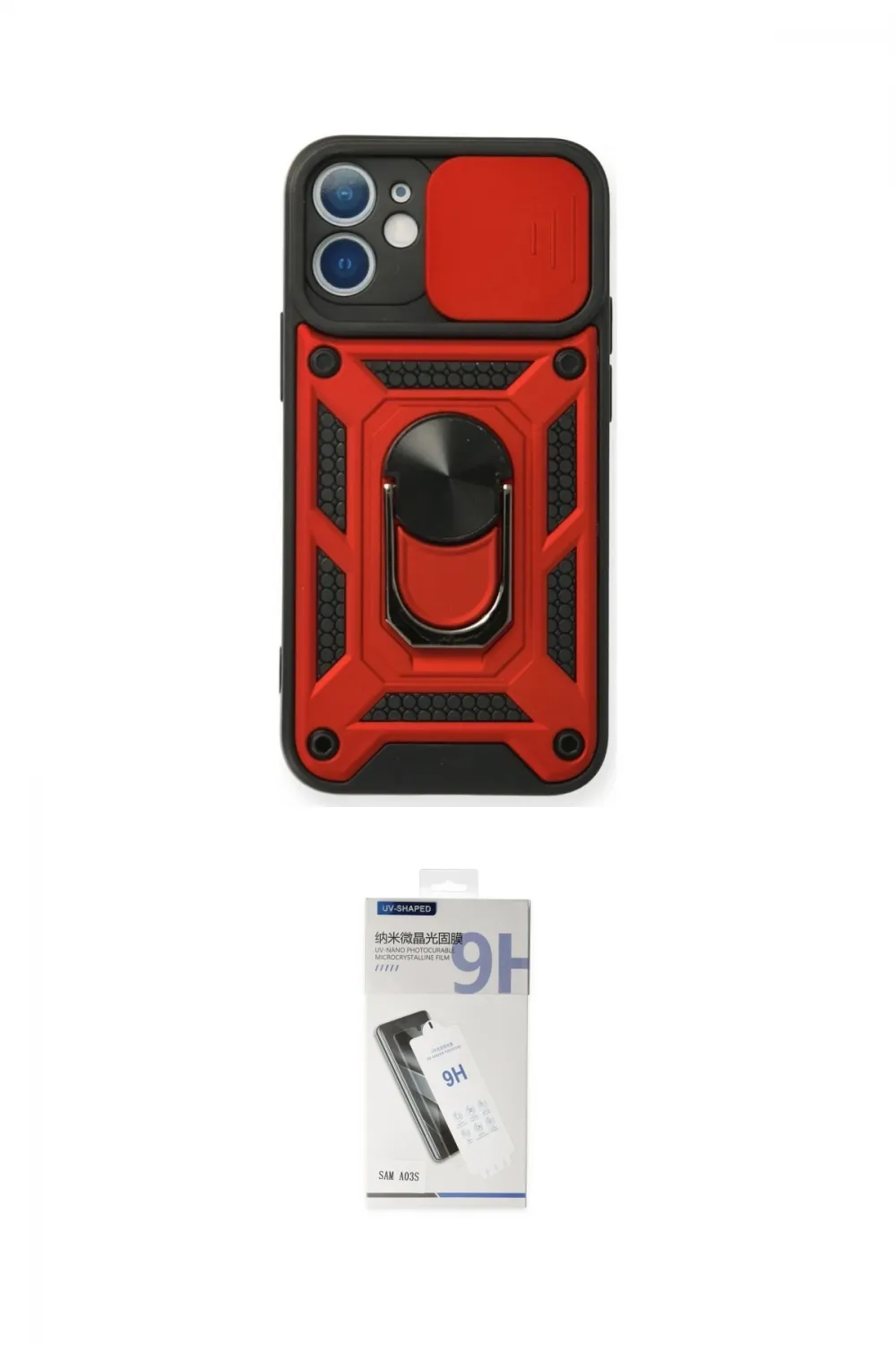 ieg™ iPhone 11 Kılıf Ahenk Klasik - Şeffaf Uv Polymer Nano Ekran Koruyucu