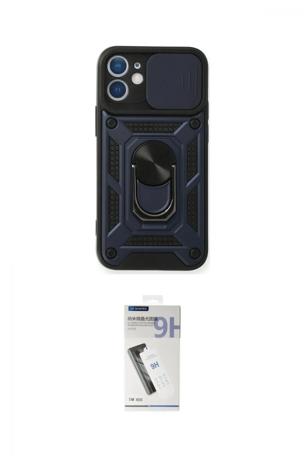 ieg™ iPhone 11 Kılıf Ahenk Klasik - Şeffaf Uv Polymer Nano Ekran Koruyucu