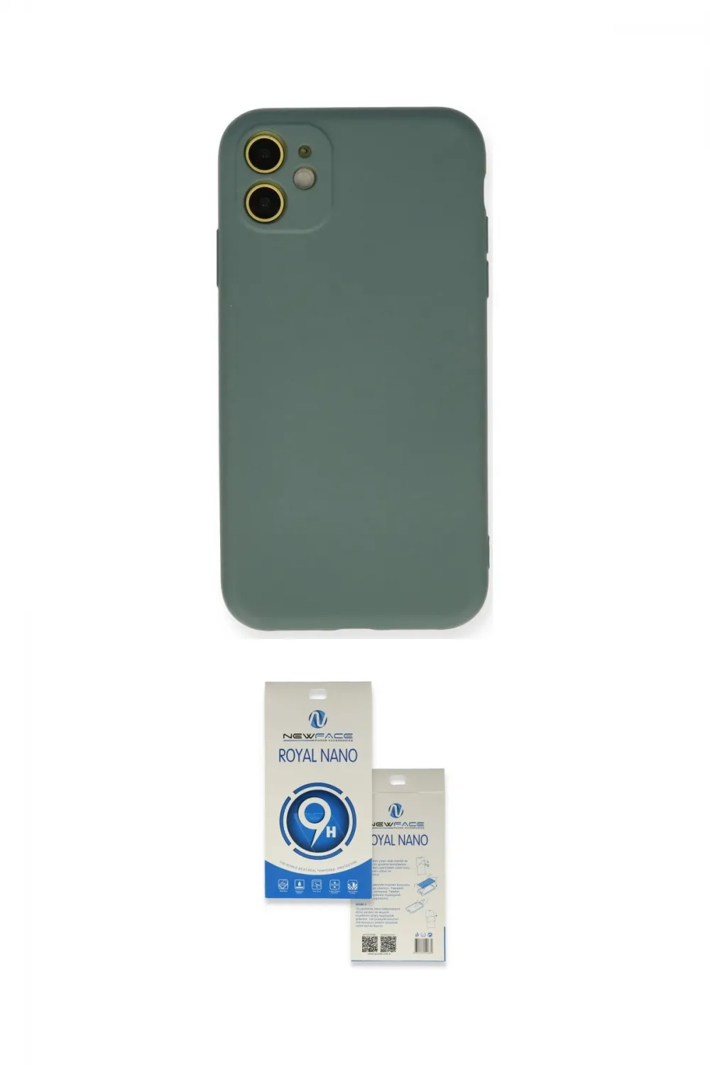 ieg™ iPhone 11 Kılıf Ahenk Serisi - Şeffaf Royal Nano Ekran Koruyucu