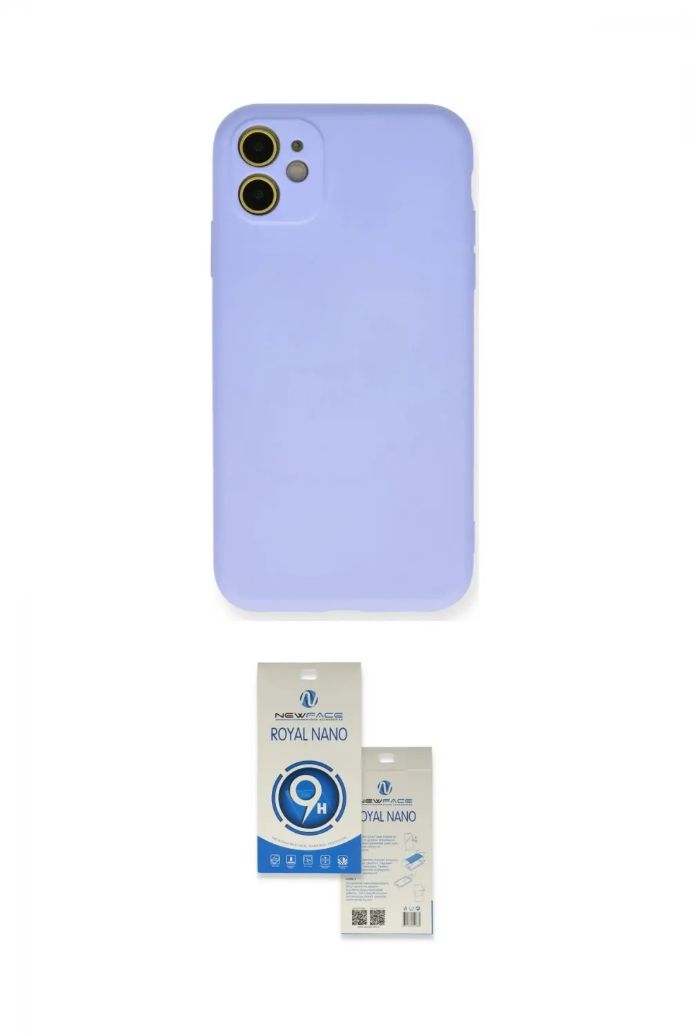 ieg™ iPhone 11 Kılıf Ahenk Serisi - Şeffaf Royal Nano Ekran Koruyucu