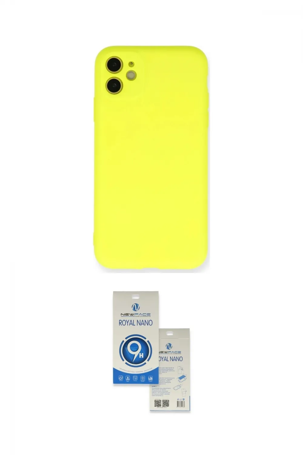 ieg™ iPhone 11 Kılıf Ahenk Serisi - Şeffaf Royal Nano Ekran Koruyucu