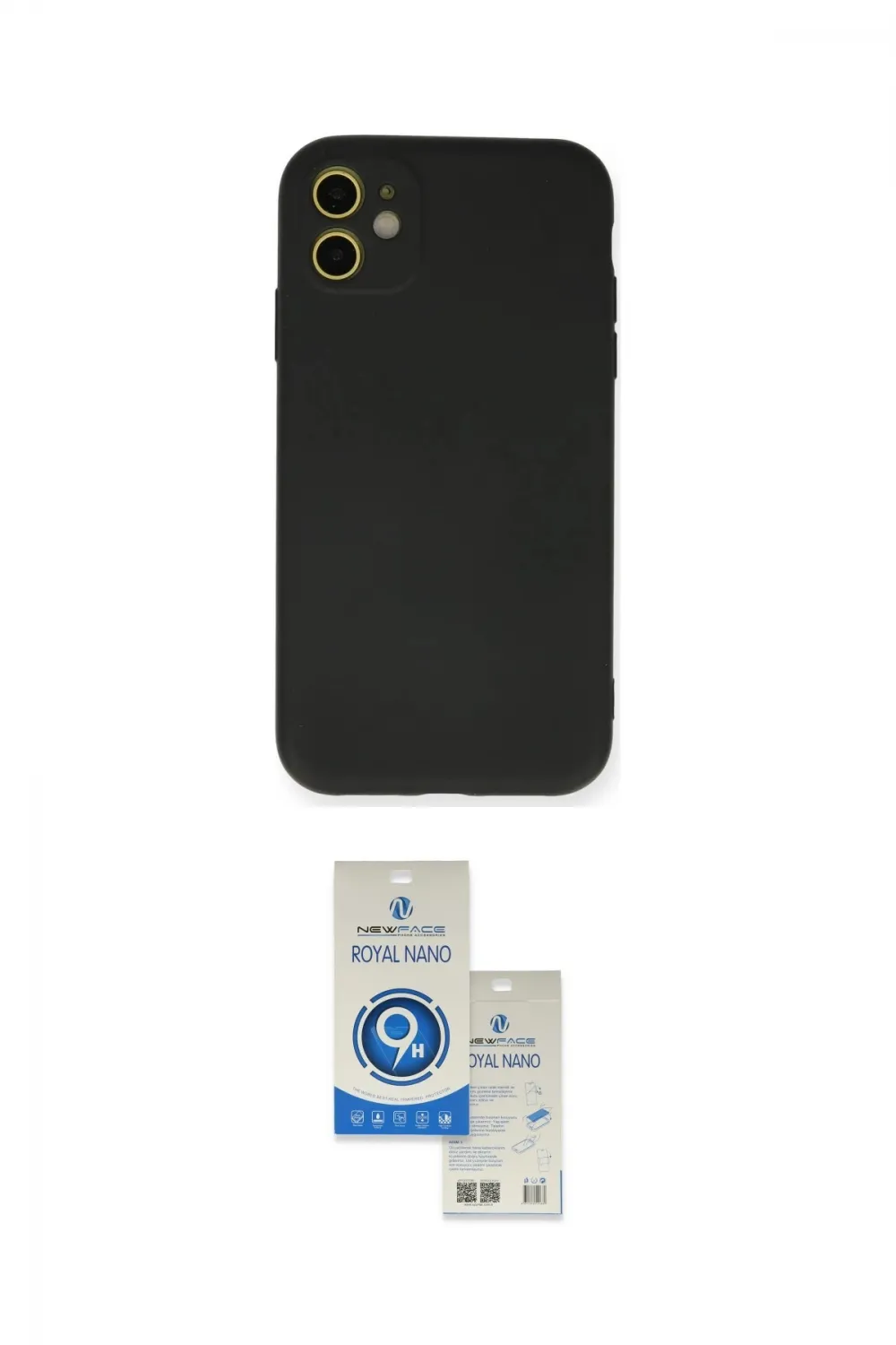 ieg™ iPhone 11 Kılıf Ahenk Serisi - Şeffaf Royal Nano Ekran Koruyucu